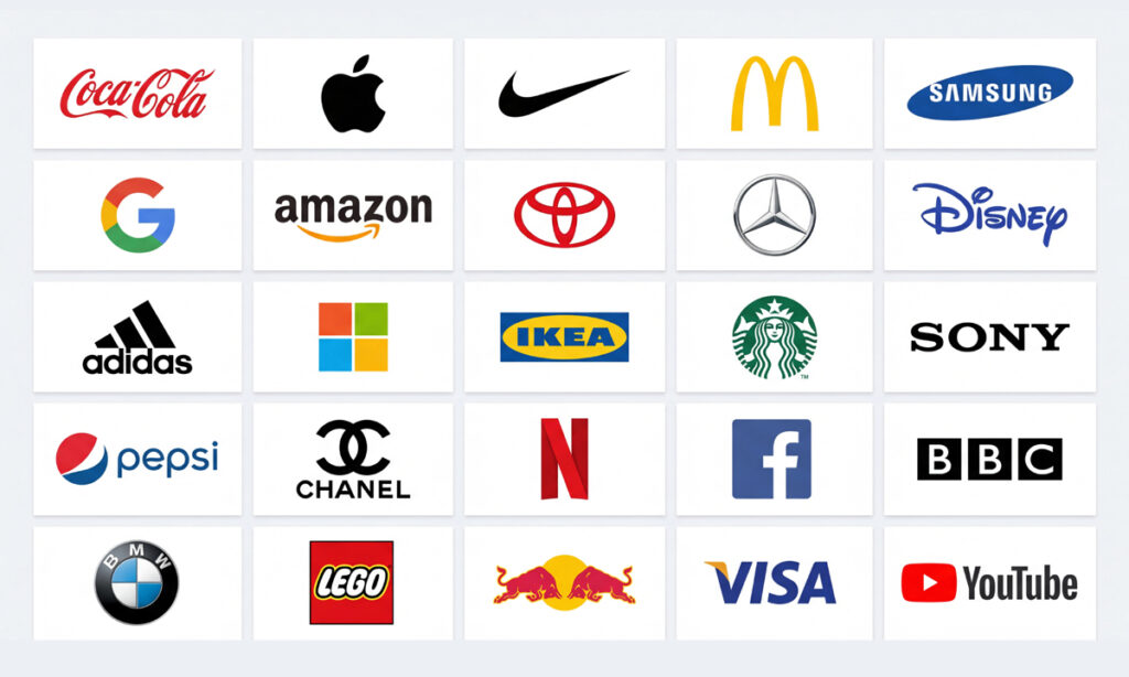 famous brand logos collection 1